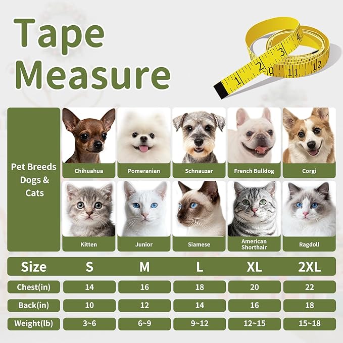 Waffle Knit Cat & Dog T Shirt for Small Dogs, Stretchable Puppy Shirt for Sphynx Cats & Small Breeds, Pet Clothes | Breathable Summer/Winter Apparel for Newborn(Green Large)