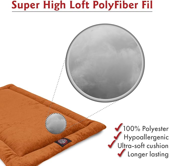 42" Villa Orange Crate Dog Bed Mat By Majestic Pet Products