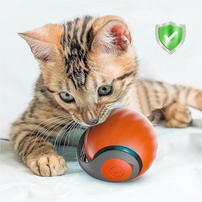 2 Packs Speedy 2.0 Tail,2025 New Speedy 2.0 Tail Cat Toy,Interactive Cat Toys for Indoor Cat, Turbo Tail 3.0 Smart Interactive Cat Toy Ball