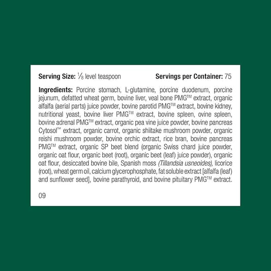 Standard Process Inc. Canine Enteric Support - Digestive System Support for Dogs - Nutritional Dog Supplement for Gut Health - Canine Supplement Formula to Aid Healthy Digestion - 30 g