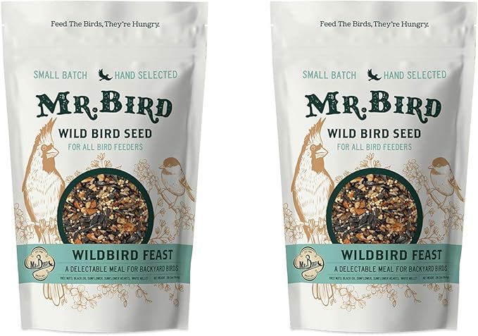 Mr. Bird 2-Pack WildBird Feast Large Loose Seed Bag 4 lbs.