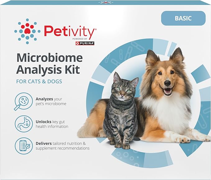 Microbiome Analysis Kit — Basic for Cats and Dogs, Powered by Purina - 4.8 oz. Box