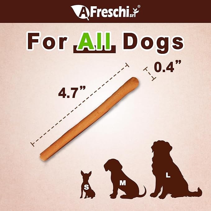 AFreschi Natural Chicken Sticks with Pumpkin 24 oz, All Natural, Grain-Free, High-Protein, Healthy & Easily Digestible, Soft Texture