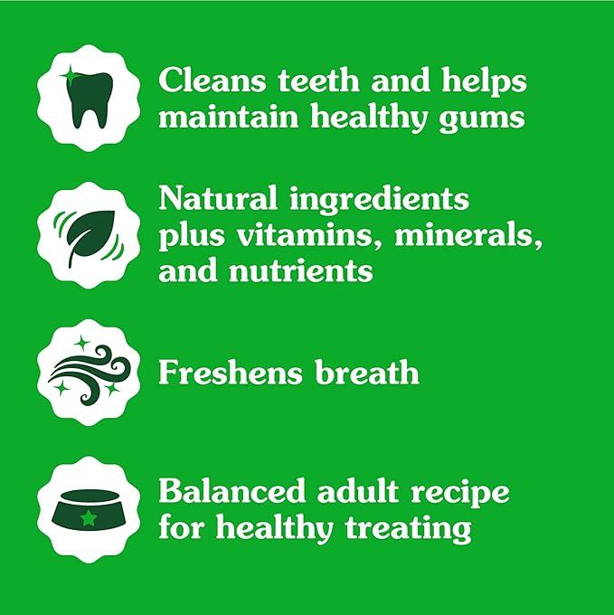Greenies Original Large Dental Dog Treats, (4) 12 ct Packs (48 Treats Total)