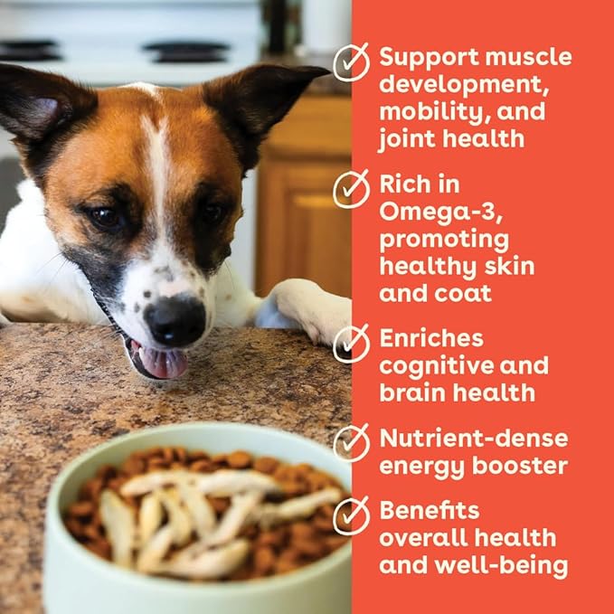 Pupford Freeze Dried Minnows for Dogs & Puppies - Healthy, Natural, Single Ingredient Dog Treats - Made in USA (1.5 oz)