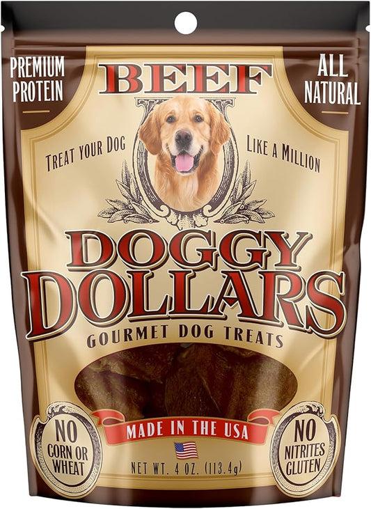 – Natural Gourmet Beef Dog Treats (4oz)