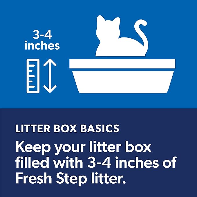 Fresh Step Outstretch Advanced Long Lasting Clumping Litter Simply Unscented, Activated Charcoal Litter Lasts 50% Longer, 32 lbs. (2 x 16 lb. Box)