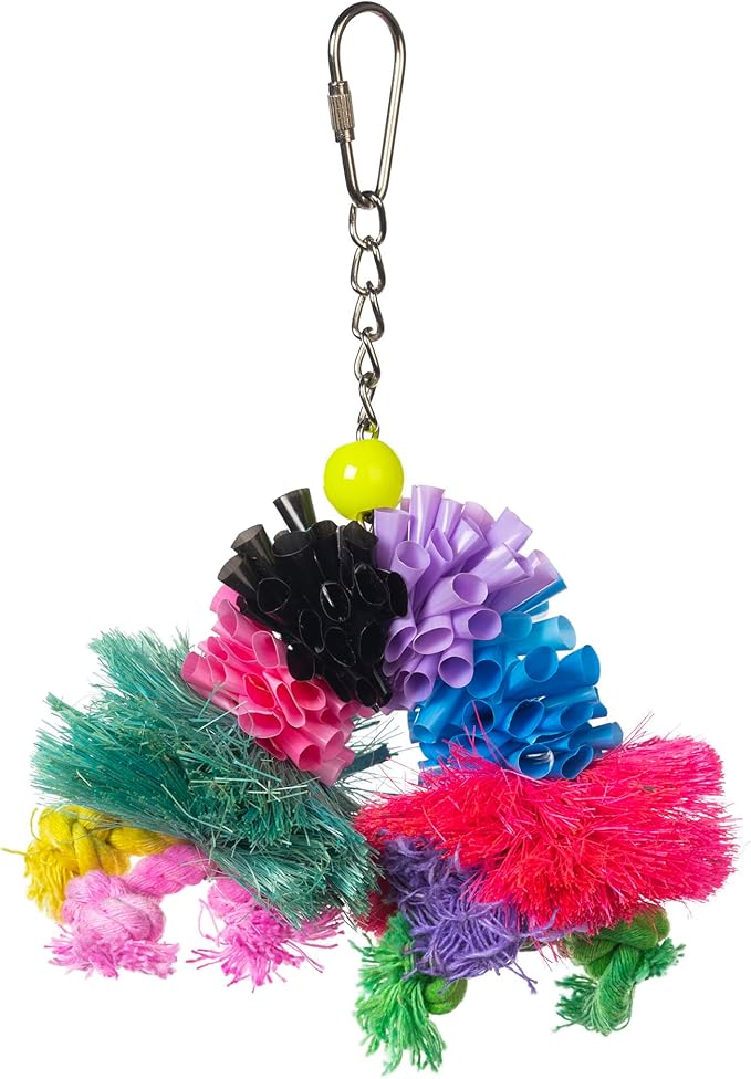 Prevue Pet Products 62636 Calypso Creations Over The Rainbow Bird Toy, Multi, Medium