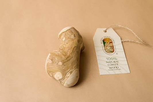 Coffee Wood Toys for Dog - Gorilla Chew, Natural Dog Bone Alternative, Durable, Long Lasting ...(S (Single)