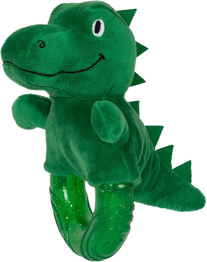 Fringe Studio Rubber Dog Toy, Unleash The Dino, Pet Shop Collection (519080)