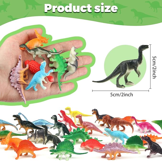 36 Piece Dinosaur Toys for 8 Years Old Boys Gifts, Dinosaur Games for Kids Toy Boy Toys, Dinosaur Figures Set for Boys Toy Age 8 Gifts for 8 Year Old Girls