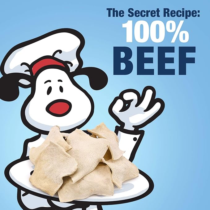 ValueBull USA Rawhide Chips, 800 Count Wholesale Pack - Natural & Safe, USA Beef Hide, Long Lasting, Chemical Free, No Artificial Flavors