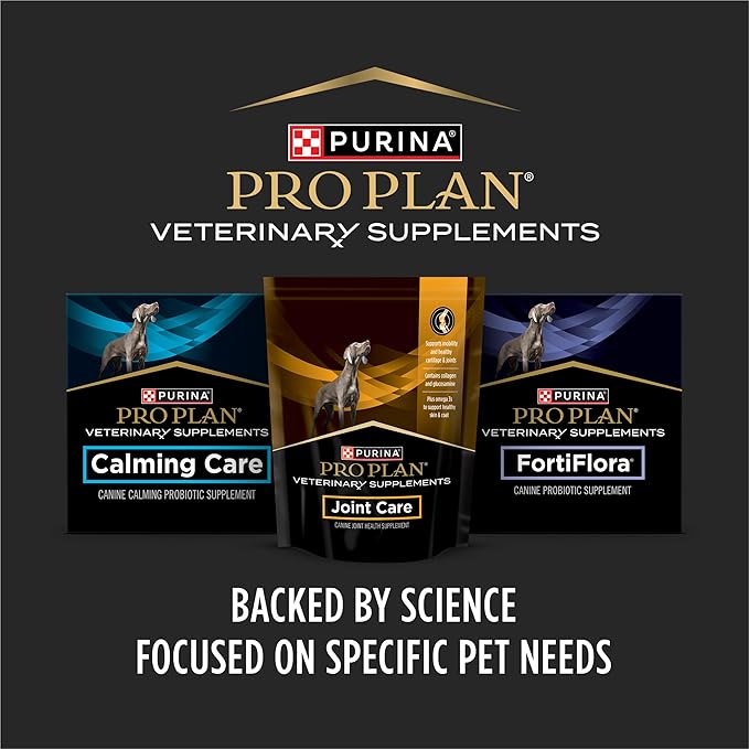 Purina Pro Plan Veterinary Supplements FortiFlora Chewable Dog Probiotic Supplement Tablets - 90 ct. Canister