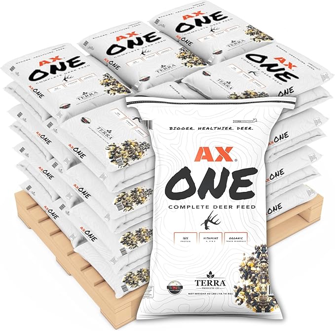 AX One Pallet - Complete Deer Feed Antler Xcelerator (Pallet - 36 Bags of 40 lbs)