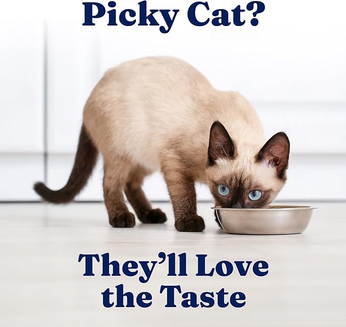 Solid Gold Wet Cat Food Pate - Healthy Canned Cat Food Pate w/Real Tuna & Sardine, Omega Fatty Acids, Vitamins & Minerals - Grain Free & Gluten Free Can Meals for Cats & Kittens - 24ct/3oz Can