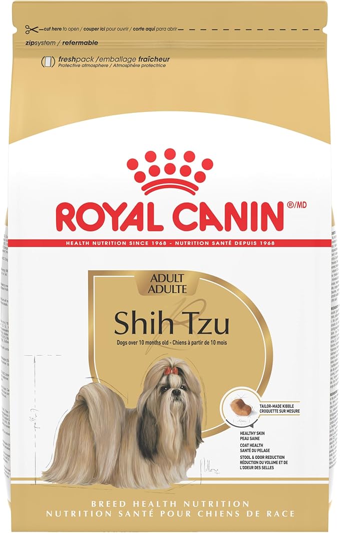 Royal Canin Shih Tzu Adult Breed Specific Dry Dog Food, 2.5 lb bag