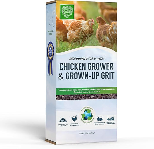 Small Pet Select-Grower/Grown-Up Chicken Grit (6+ Weeks), 10LB