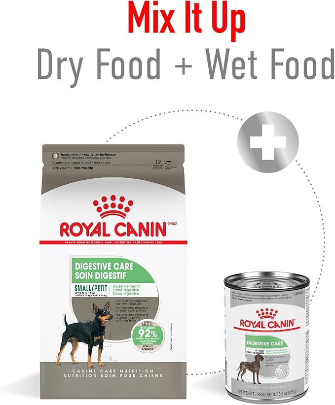 Royal Canin Small Digestive Care Dry Dog Food, 3.5 lb bag