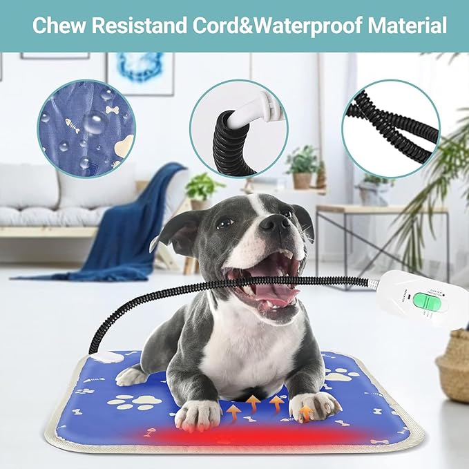 Pet Heating Pads for Cats Dogs, Small Dog Cat Heating Pads for Dog Cats Pet Indoor