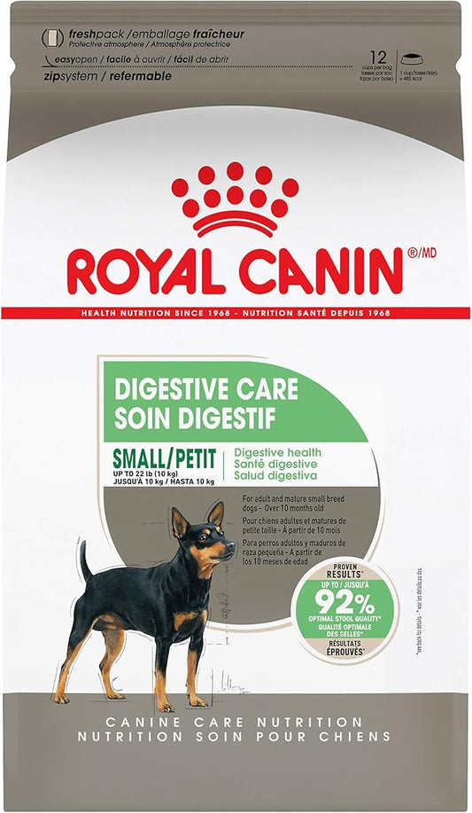 Royal Canin Small Digestive Care Dry Dog Food, 17 lb bag