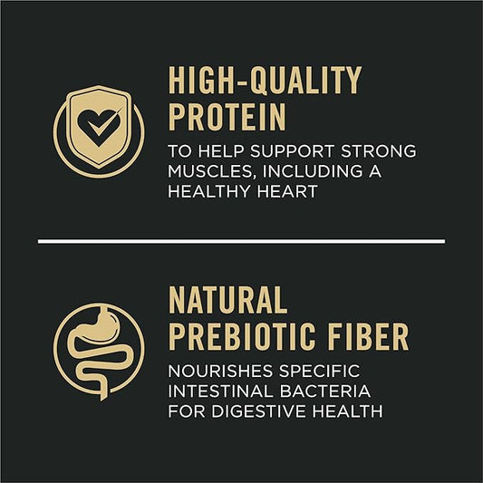 Purina Pro Plan Complete Essentials Shredded Blend Lamb and Rice High Protein Dog Food with Probiotics for Dogs - 35 lb. Bag