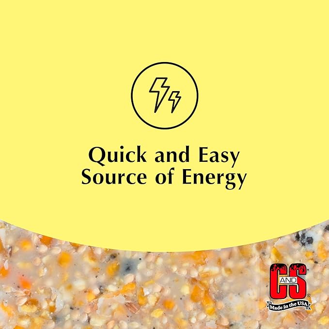 C&S High Energy Suet Treat, 11.75 Ounce, 8 Pack