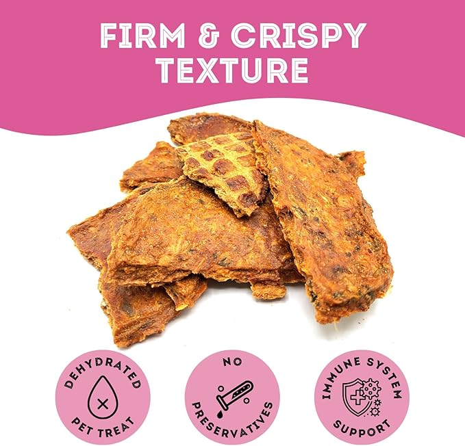 Dehydrated Wild Salmon Treats for Dogs & Cats (3 oz, Pack of 1) Single Ingredient to Maintain Nutrients Vitamins and Healthy Oils Made in Canada
