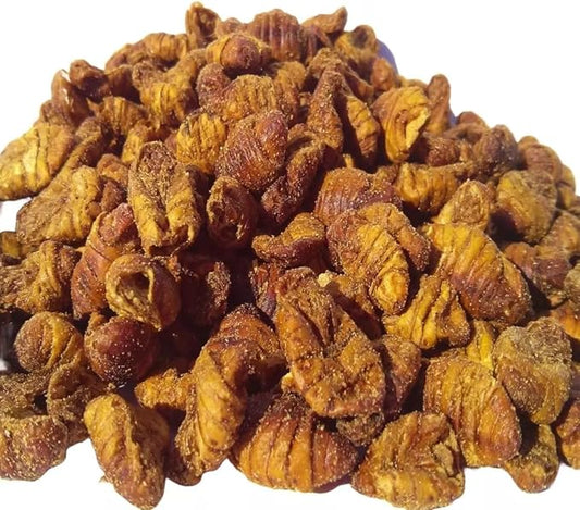 Aquatic Foods Inc. Silkworm Pupae, Freeze Dried for Koi, Pond Fish, Turtles, Large Fish. Silkworm is Rich in Natural Lipids & Proteins and a Natural Color Enhancing Treat..2-lb 8oz Lg Jar