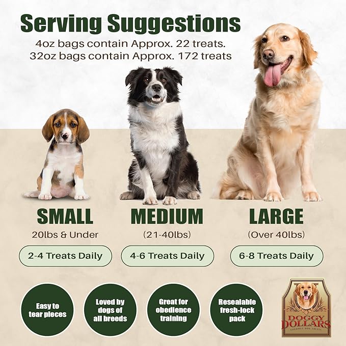– Natural Gourmet Bacon Dog Treats (32oz)