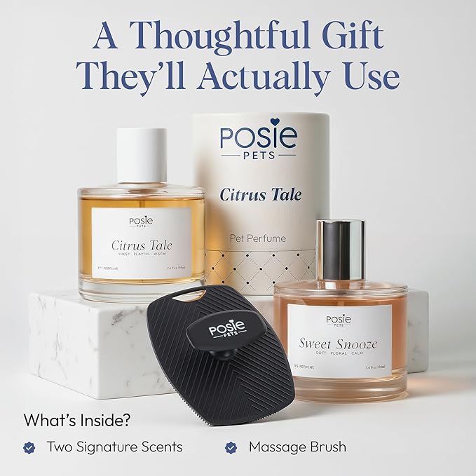Perfume Gift Pack - Contains One Citrus Tale Fragrance, One Sweet Snooze Fragrance and Massage Brush