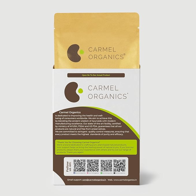 CARMEL ORGANICS Licorice Root Powder - 8 Ounce | Herbal Supplement | Natural Sweetener and Digestive Aid | Non-GMO | No Added Preservatives & Additives