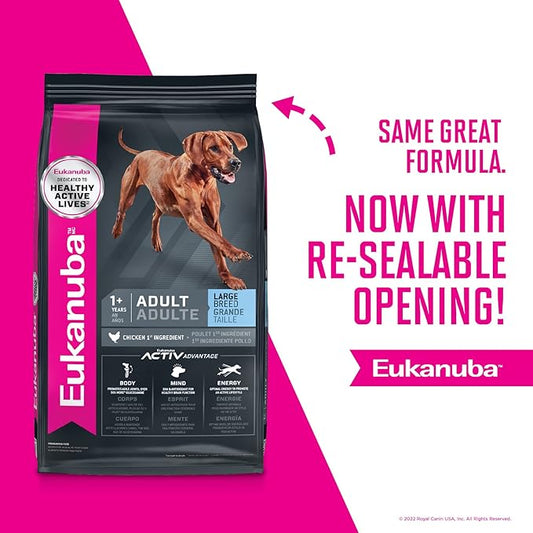 Eukanuba Adult Large Breed Dry Dog Food, 30 lb Bag