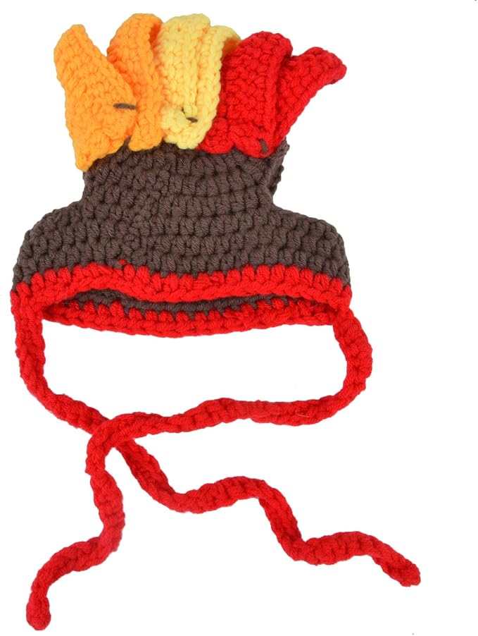 Legendog Cat Costume Pet Turkey Hat Thanksgiving Apparel for Cats Small Dogs