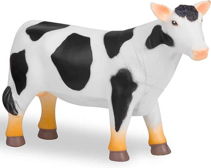 Learning Minds Set of 8 Jumbo Farm Animal Figures - Farm Animals for Toddlers Age 1-3 - Farm Toy for Kids Age 18 Months Plus - Animal Toys for Kids 1,2,3 Years Old