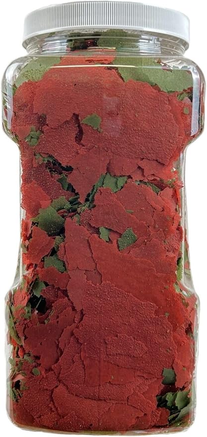 Aquatic Foods Inc. Koi & Pond Fish Krill Flakes. Arctic Krill Flakes which Contain Natural Carotenoids & Astaxanthin That Will Enhance The Vibrant Colors of Fish...WL 2oz Sm Jar