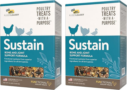 Sustain, Functional Poultry Treats for Bone and Joint Support, 1.5 lb (Pack of 2)