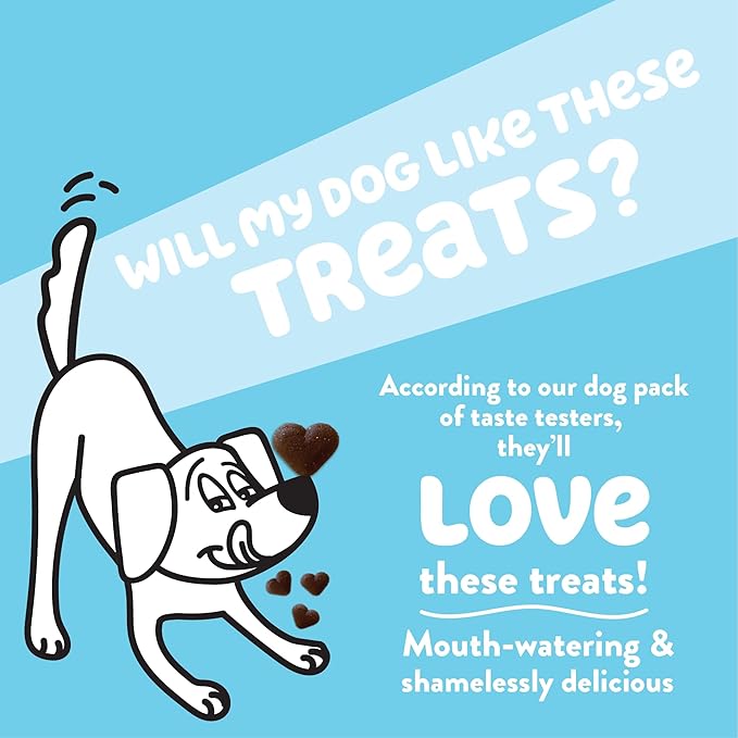 Shameless Pets Soft-Baked Dog Treats, Break an Egg - Natural & Healthy Dog Chews for Strong Bones Support with Calcium - Dog Biscuits Baked & Made in USA, Free from Grain, Corn & Soy - 1-Pack