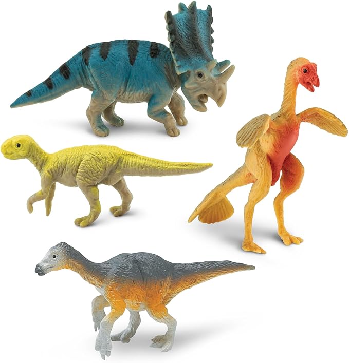 Safari Ltd. Feathered Dinosaurs TOOB - Figurines of T-Rex, Velociraptor, Microraptor & More - Fun Educational Play Toy for Boys, Girls & Kids Ages 3+