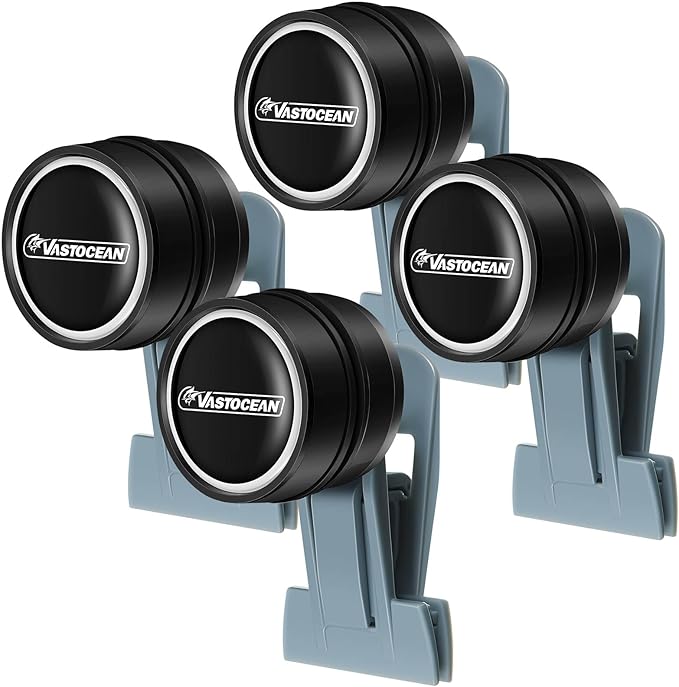 Blulu 4 Pcs Magnetic Seaweed Feeding Clips Saltwater Aquarium Tank Accessories Algae Magnet Seaweed Feeder for Fish and Aquatic Pets, Automatic Fish Feeder