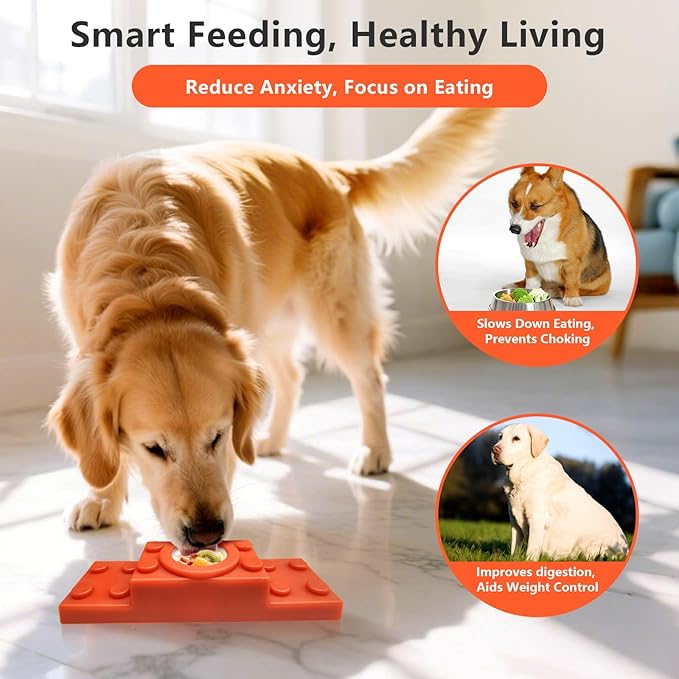 Non-Slip Frozen Dog Treat Holder - Frozen Treat Dispensing Dog Toy with Reusable Cup & Lid - Dogs Chew Toy for Small Medium Large Dogs, Easy to Clean Less Mess and Keep Your House Cleaning