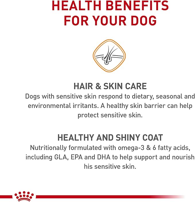 Royal Canin Medium Sensitive Skin Care Dry Dog Food, 6 lb bag