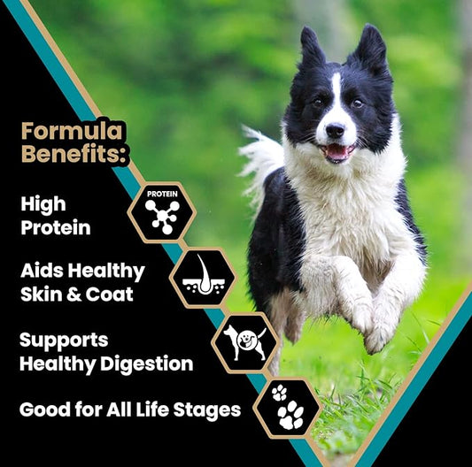 VICTOR Super Premium Dog Food – Hi-Pro Plus Dry Kibble – High Protein Dog Food with 30% Protein – Beef, Chicken, Pork, Fish Meals, Gluten Free - for High Energy and Active Dogs & Puppies, 50lbs