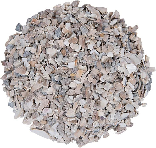 Small Pet Select Flaked Oyster and Seashell Mix - Calcium Supplement for Chickens & Ducks (10lb)