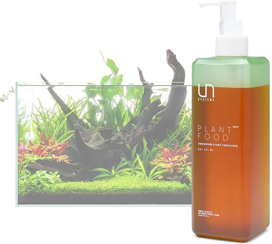 Ultum Nature Systems Plant Food - Live Aquarium Plant Fertilizer for Fish Tanks - Provides Essential Macro and Micronutrients for Aquatic Plants (500ML, MAX)