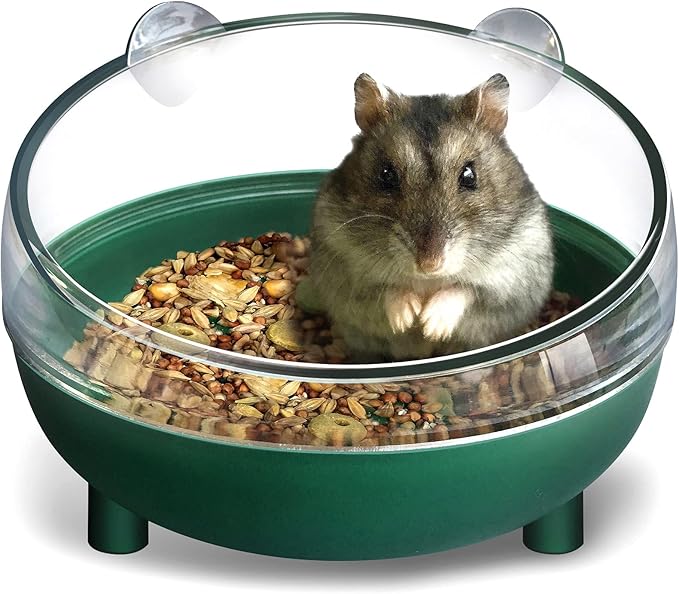 Hamster Bathtub,Small Animals Bathroom,Hamster Sand Bath Container,Hamsters Toilet for Dwarf Hamsters,Gerbils,mice,or Small Animals Food Bowl