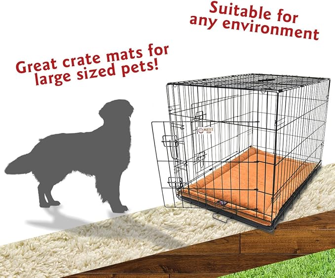42" Villa Orange Crate Dog Bed Mat By Majestic Pet Products