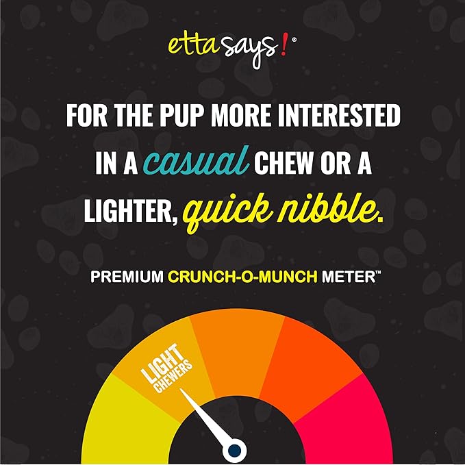 etta says! Premium Crunchy 7" Elk Dog Chews - Grain-Free Dog Treats, Good for Teeth, Easy to Digest - Made in The USA (20 Count Pack of 1)