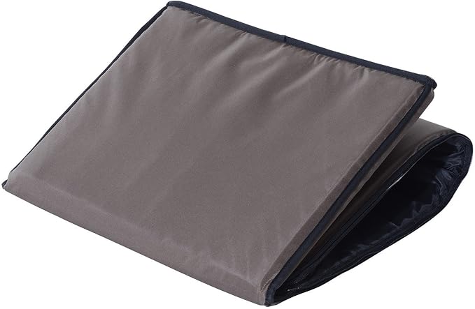 PawHut Dome Heated Cat House Portable and Waterproof Pet Shelter for Kitty in Winter, Brown