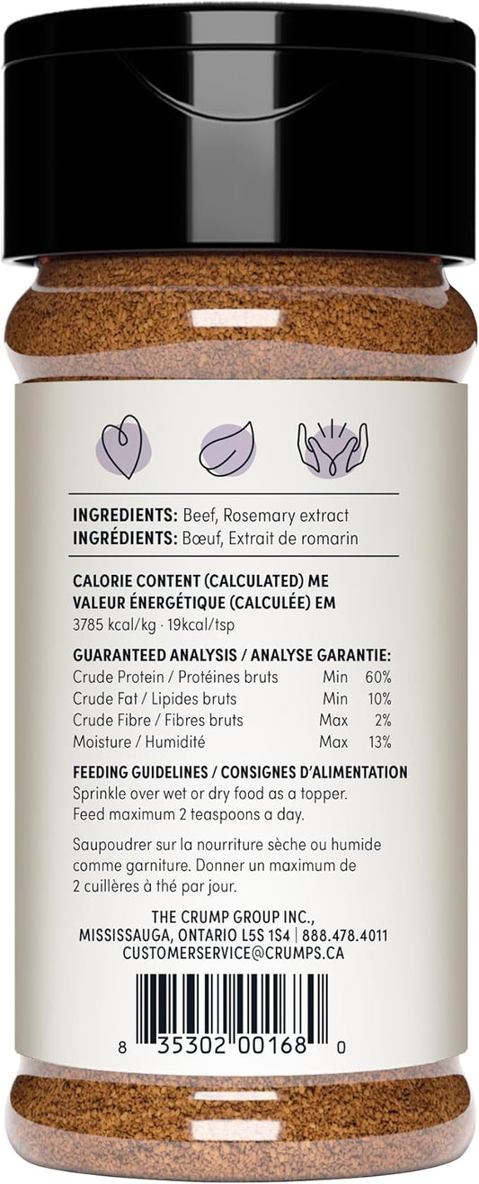 Crumps' Naturals Beef Liver Sprinkles Brown, 4.2 Ounce (Pack of 1)