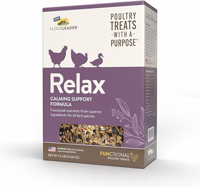 Relax, Functional Poultry Treats for Calming Support, 1.5 lb